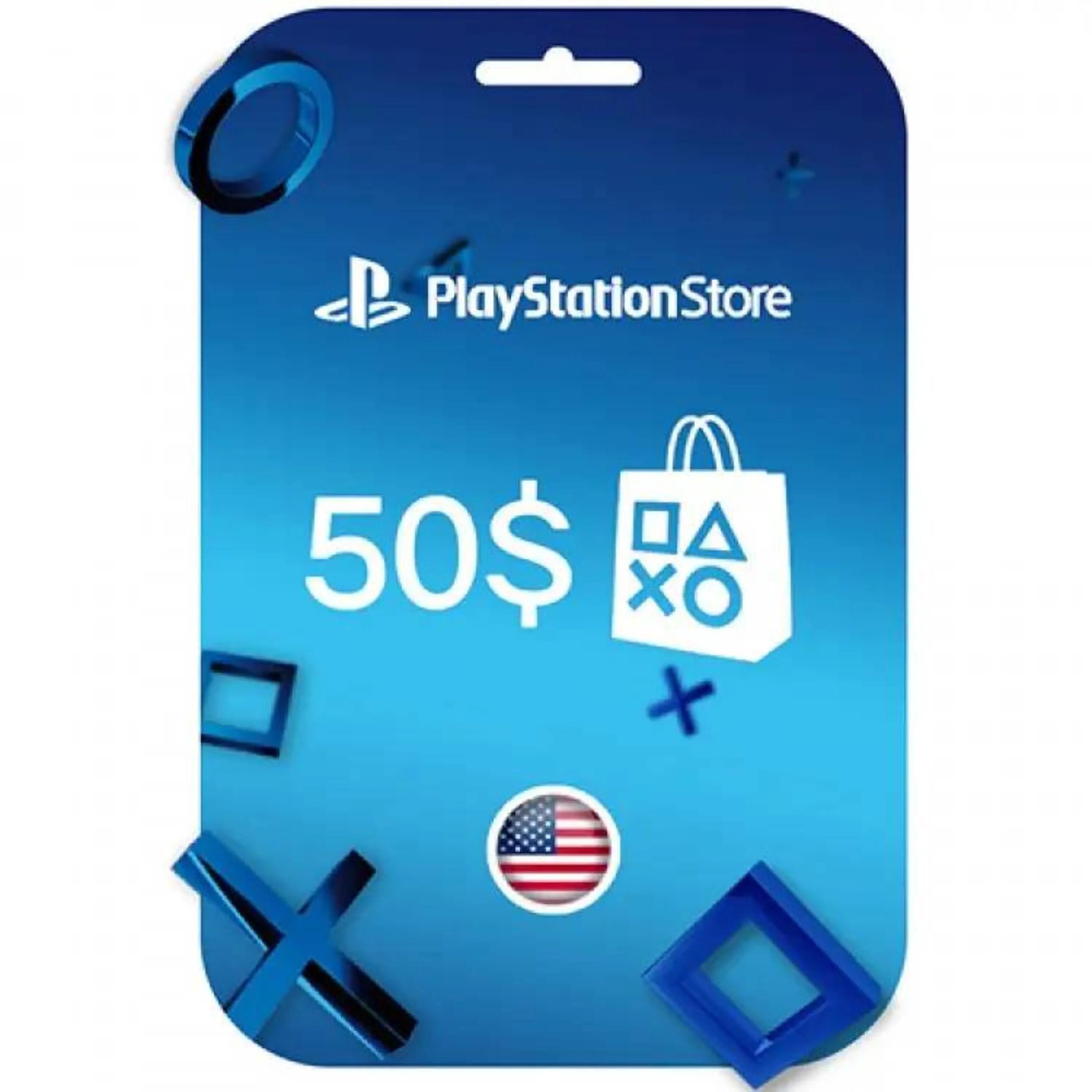 گیفت کارت PSN آمریکا 50 دلاری